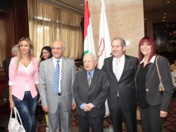 BTA - حفل غداء تكريماً للاعلام اللبناني بتاريخ
